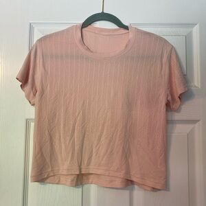 Women’s Lululemon Pink Workout Top